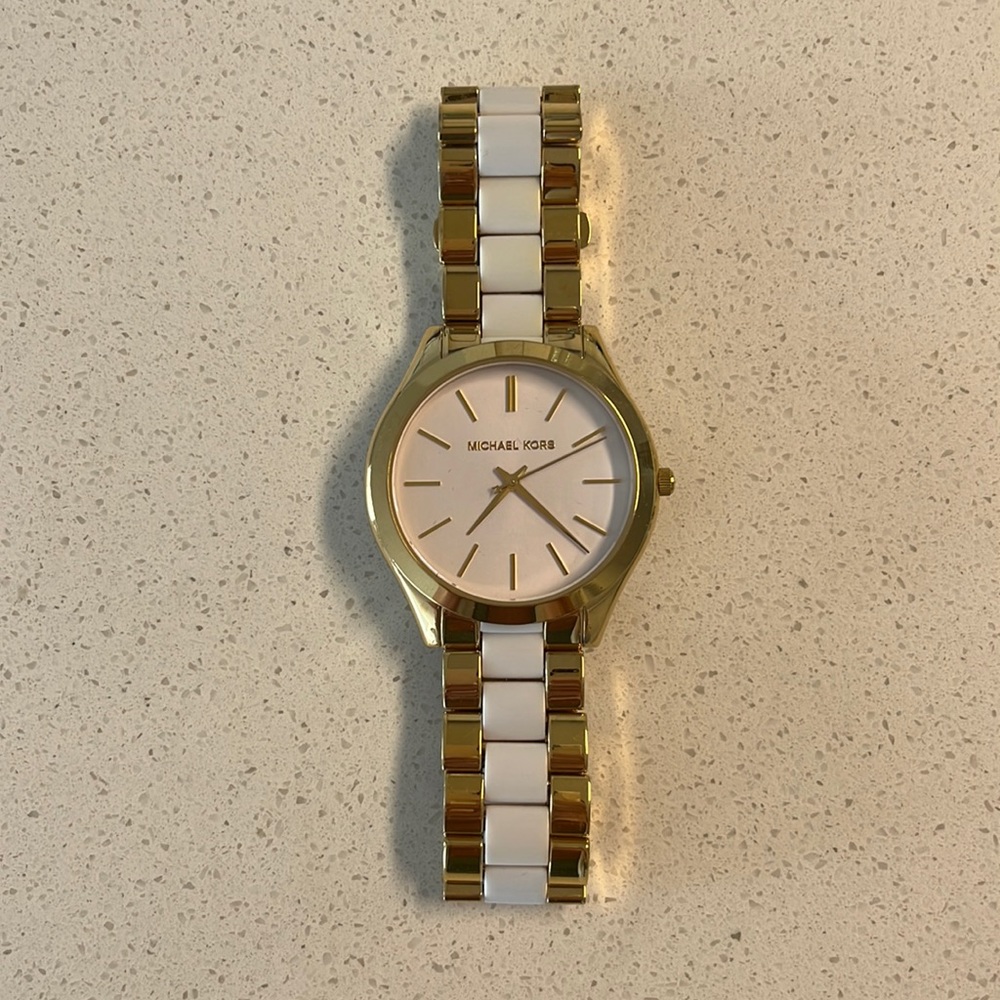 Michale Kors Womens Two Tone Watch